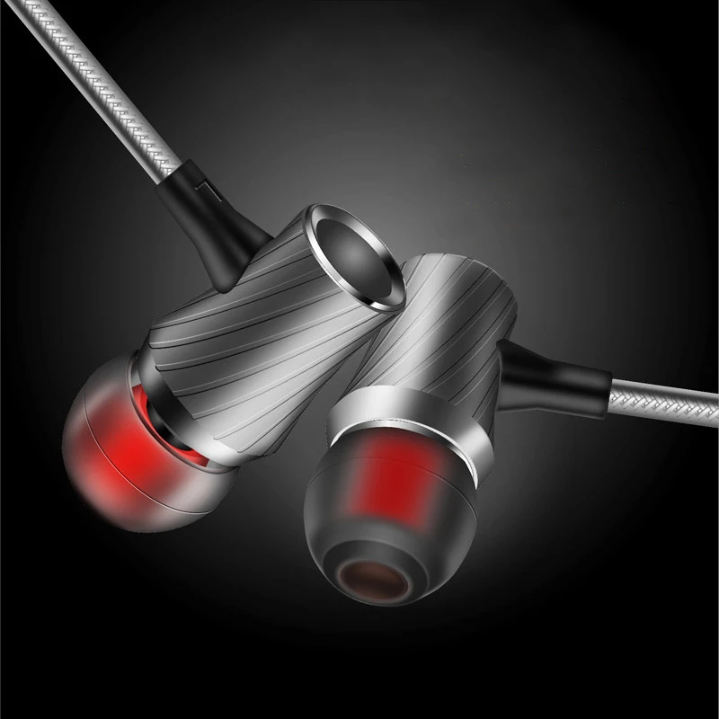 In-ear Earphones With Mic Original Supper Bass Stereo Earbuds For iPhone Samsung MP3 MP4 fone de ouvido audifonos auriculares |