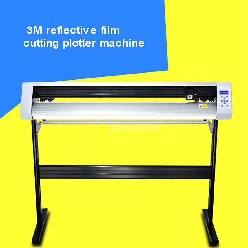 

MG1200 Automatic Identification Sensor Contour Max Width 1200mm 3M Reflective Film Cutting Plotter Machine For Traffic Signs