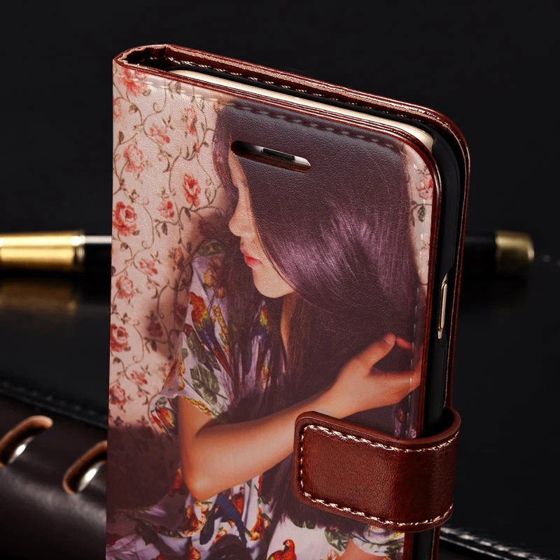 Премиум чехол-книжка из искусственной кожи для Xiaomi Redmi Note 6 индивидуальный чехол