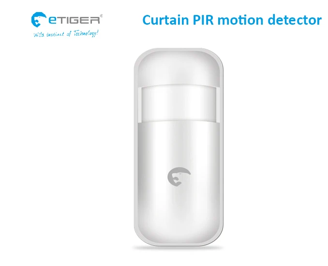 Etiger Новый беспроводной занавес PIR детектор движения ES CD1A|curtain designs for windows|detector