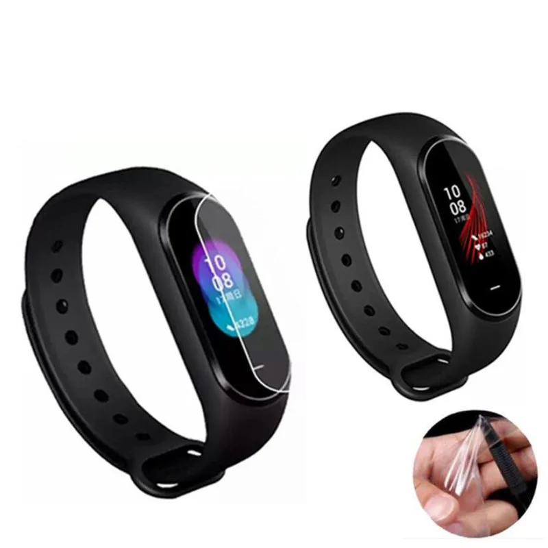 Прозрачная защитная пленка 3 шт. для Xiaomi Hey + NFC band Plus защитный чехол экрана смарт