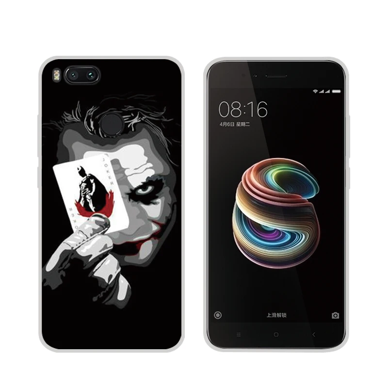 Для Xiaomi mi A1 5 дюймов чехол для телефона Мягкий ТПУ силиконовый на заднюю панель
