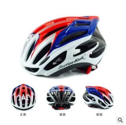 Size M 54-58 cm Ультралегкий велосипедный шлем двухслойный PC для мужчин и женщин безопасный в форме горный внедорожный велосипедный шлем MTB спортивный велосипедный шлем - Цвет: Size M 54-58 cm