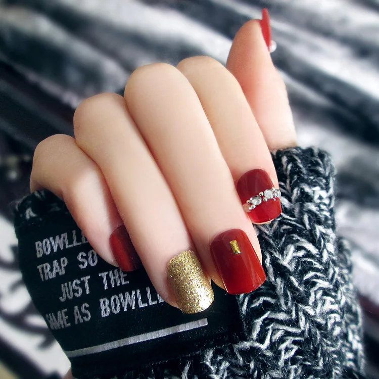 24 шт. кончики для наращивания ногтей (без клея)|full nail tips|nail tipsnail false |