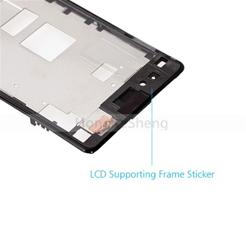 OEM поддерживающая рамка для ЖК-дисплея Замена Sony Xperia Z1 Compact Z1mini M51W SO-04F D5503/2 |