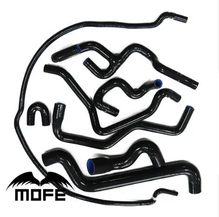 MOFE зеленый 3Ply 8 шт. набор силиконовых шлангов радиатора охлаждающей жидкости для