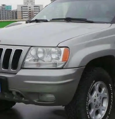 Для JEEP Grand Cherokee 1999 2000 2001 2003 2004 абажур фары крышка Стекло лампа в виде ракушки маска фара в виде ракушки