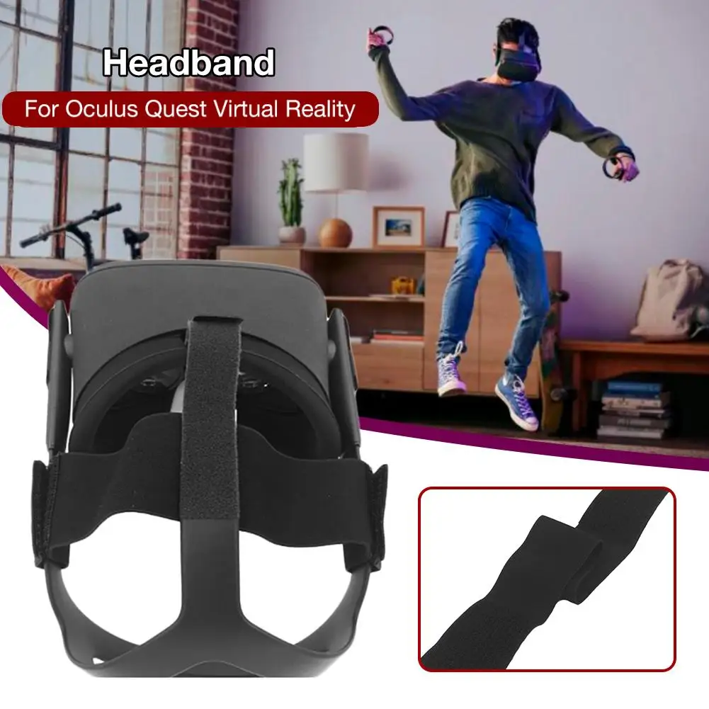 Повязка на голову ремень снижение веса удобный эластичный пояс для Oculus Quest виртуальной реальности VR гарнитура