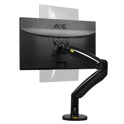 Держатель для монитора NB F100A 22 35 дюймов поворот на 360 градусов|monitor mount arm|desktop monitor