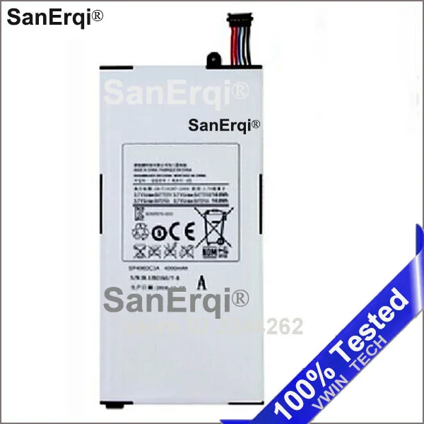 Аккумулятор P4960C3A 4000 мАч для Samsung Galaxy Tab P1000 P1010 аккумулятор планшета|Аккумуляторы