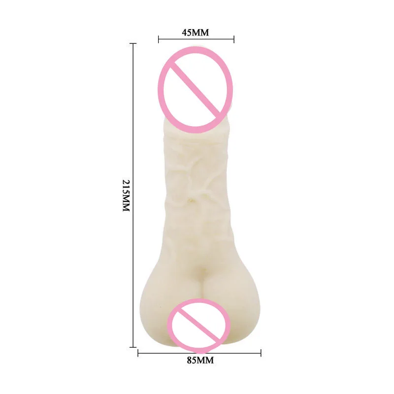 Baile большой человек реалистичный фаллоимитатор стиль анальный секс мастурбатор