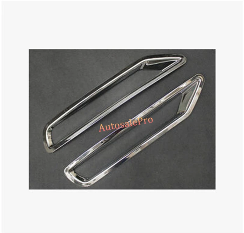 ABS хромированный задний противотуманный фонарь бампер рамка обшивка для Subaru Forester