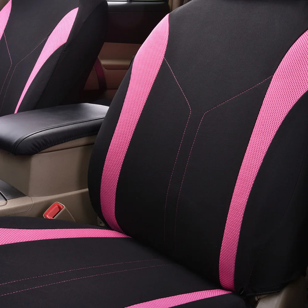 FlyingBnanner сетчатая ткань Чехлы для автомобильных сидений универсальные подходят для большинства транспортных средств сиденья интерьерные аксессуары чехол-протектор на автомобильное сиденье 4 цвета