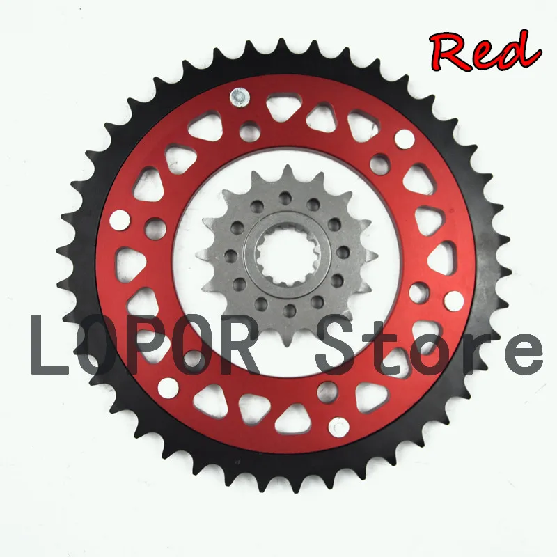 Мотоциклетный комплект передней и задней звездочек LOPOR #530 для Yamaha FZS1000 FZS 1000 FZ1 FZ