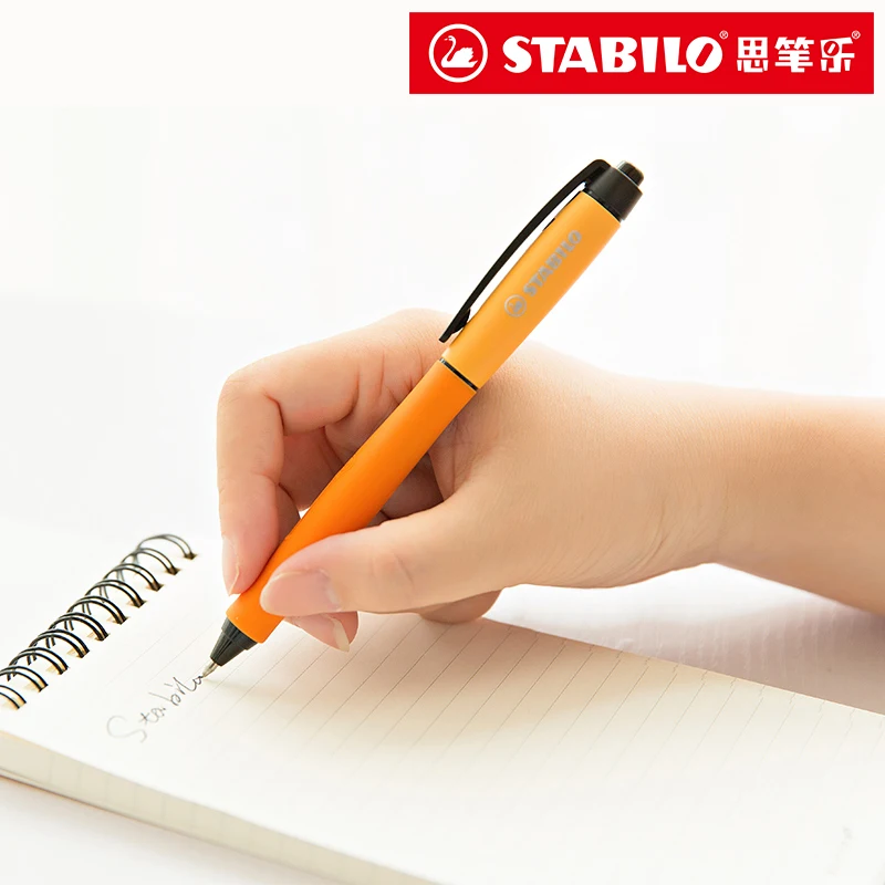 Германия STABILO 268 Пресс гелевая ручка с черными цифровым пером студенческий