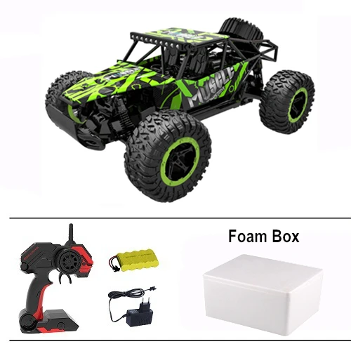 2,4 ГГц пульт дистанционного управления RC автомобили Bigfoot Monsters Rock подъемник высокая скорость внедорожный пульт дистанционного управления автомобиля игрушки - Цвет: 6519-G