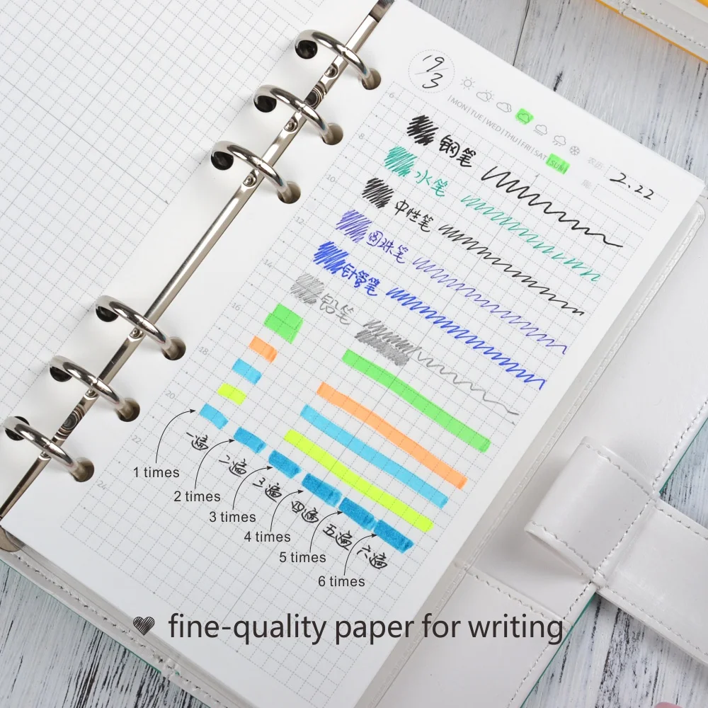 Органайзер A6 милая книга 2017 фотобумага для путешественников страницы органайзер