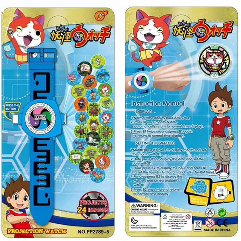 1 шт. Йо-кай Проекции часы Аниме горячие игрушки рождество смотреть женщин