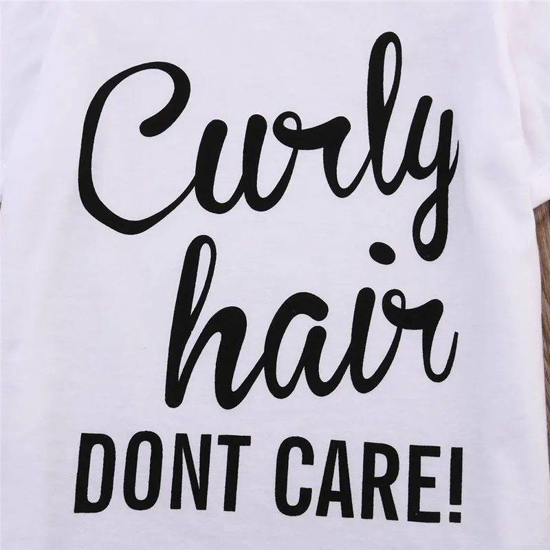 Летняя Повседневная футболка для маленьких девочек хлопковые топы с короткими