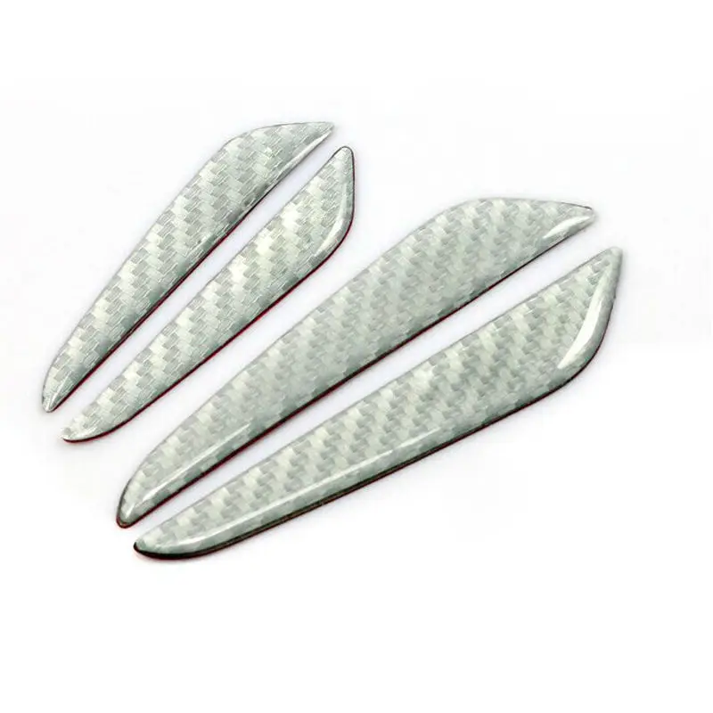 Автомобильный 3D защитный чехол наклейки полоски на двери для VW Audi A4 B5 B6 B8 A6 C5 A3 A5 Q5