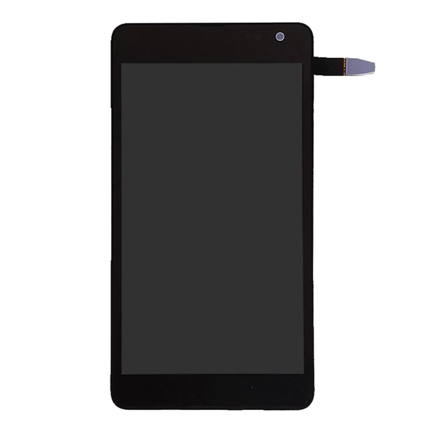 

For Microsoft Nokia Lumia 535 N535 2S / 2C Version Touch Screen Digitizer Sensor Glass + LCD Display Monitor Assembly + Frame
