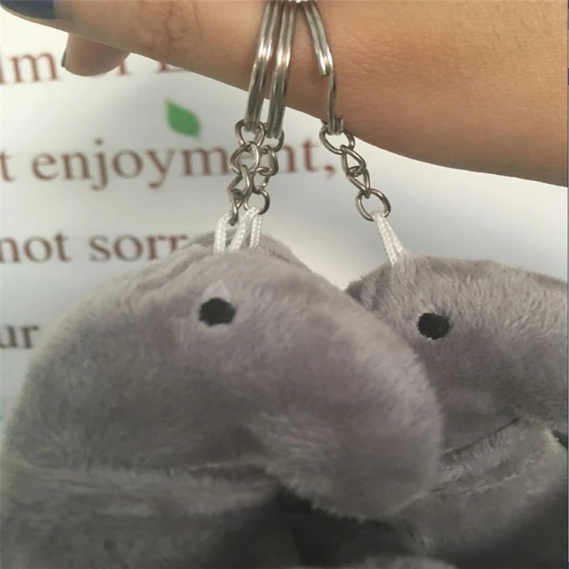 

1PCS NEW 12cm Keychain/Car buckle/plush small pendant Toy Stuffed Animals Meme Tubby Gray Blob Zudun Doll HOT SALE