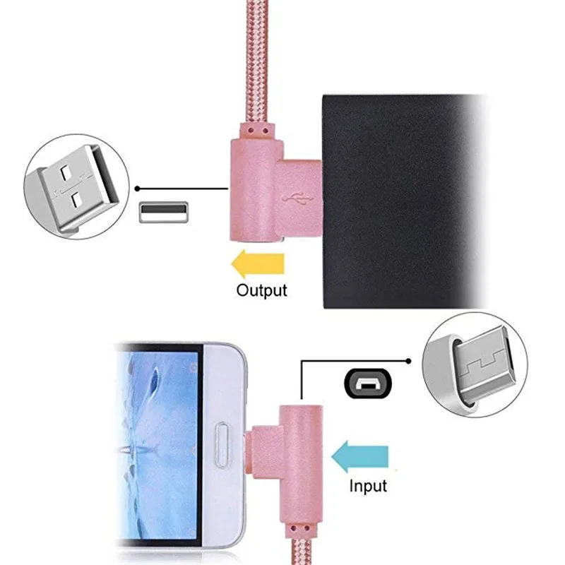 USB Кабель зарядного устройства для sony Xperia Z1 Z2 Z3 Z4 Z5 L36H L39H 90 градусов локоть Micro USB провод передачи данных для Motorola E5 Plus G6 Play