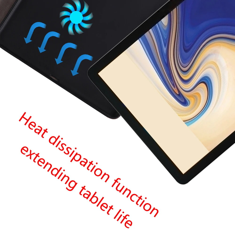 Для Samsung Galaxy Tab S4 10 5 2018 T830 T835 T837 флип-чехол из искусственной кожи для планшета с