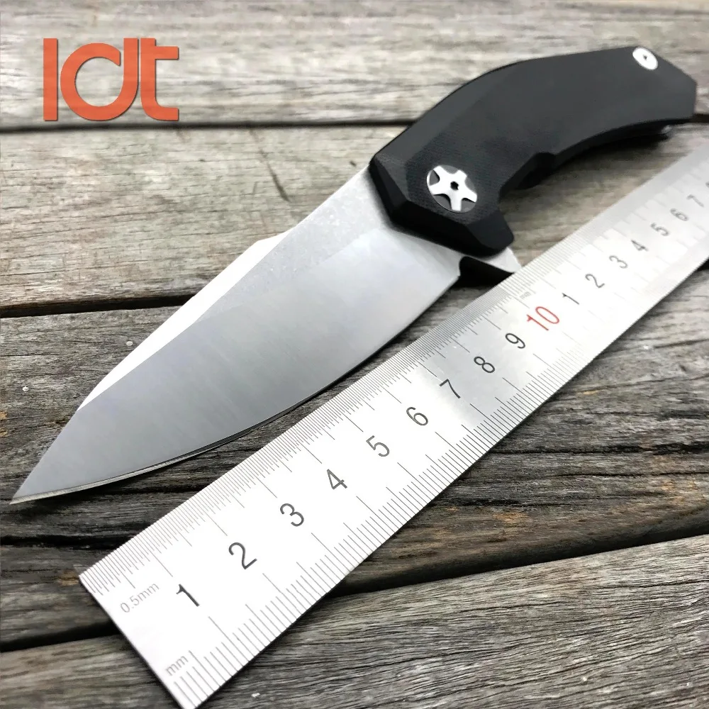 Складной нож LDT 0095 9CR18MOV лезвие G10 ручка с подшипником военный тактический