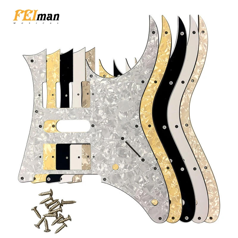 

Pleroo Guitar Accessories Pickguards Suit For Ibanez RG 350 EX Japan MIJ Guitar Humbucker Pickup Scratch Plate