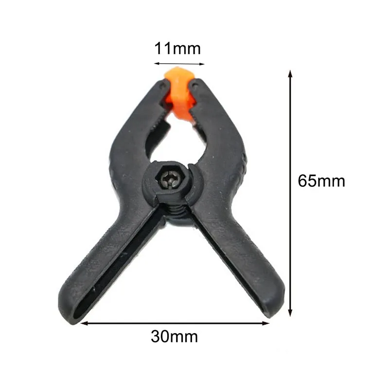 10pcs Woodworking Spring Clip Plastic DIY Tools 2 Inch Clamp Durable For Photo Studio MDJ998 | Обустройство дома