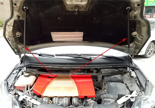Для ford focus 2 3 mk2 mk3 передняя крышка капота двигателя поддерживающий гидравлический стержень, пружинный упор амортизатор кронштейн багажника - Название цвета: 12 to 17 mk3 sedan