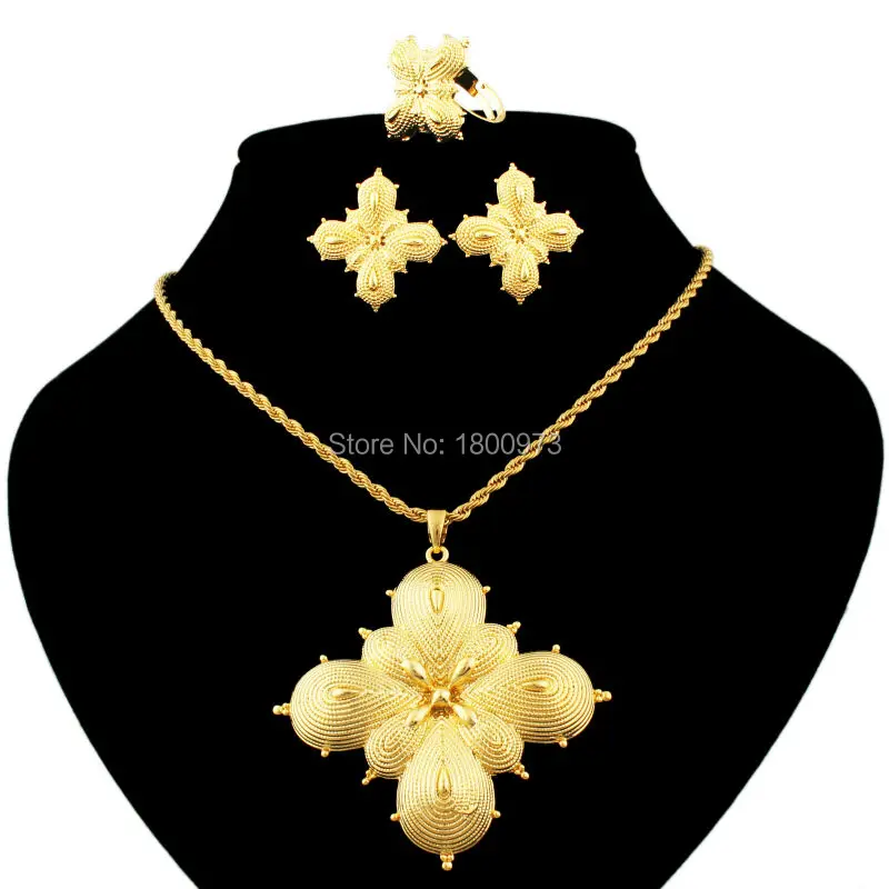 Новейшая подвеска с подвеской/кольцом/сережкой/ожерелье 22 к золото Модный