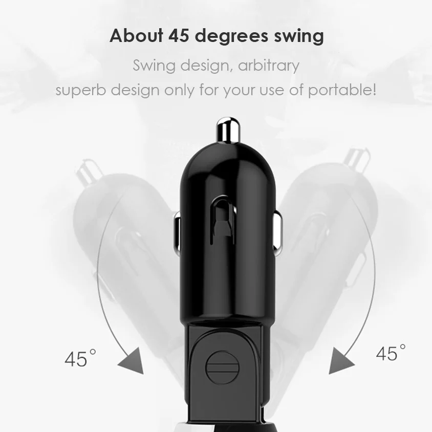 KEXU Dual USB Universal Car Charger 5V 3.4A Voltage Diagnostic LED Screen Car-Charger 2.4A+1A For Mobile Phone | Мобильные телефоны