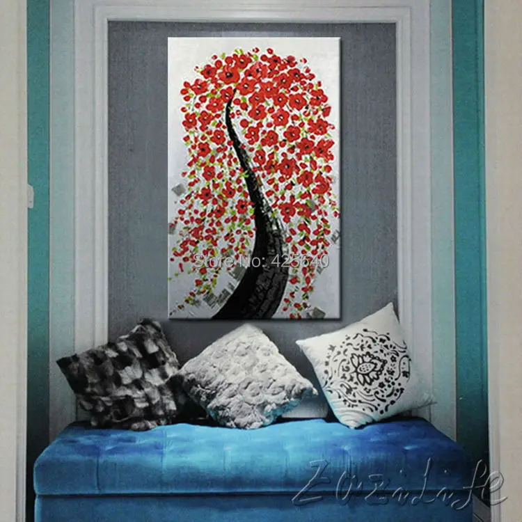Картина маслом на холсте настенные картины для входа в путь холст стены