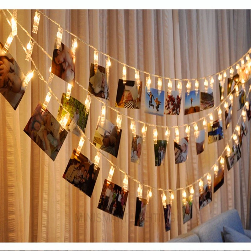 Garland LED String Lights Starry Battery Card Photo Clip Strip Light Fairy Lamp Luminaria Festival Christmas Wedding Decoration
Garland LED String Lights Starry Battery Card Photo Clip Strip Light Fairy Lamp Luminaria Festival Christmas Wedding Decoration
