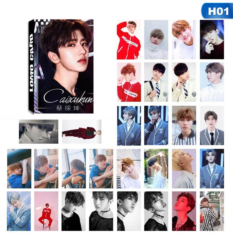 30 шт./компл. Nine PERCENT CXK Fan Chengcheng сделал бумажный плакат фото карты Lomo карты HD фотостудии игрушек, для подарка, для фанатов