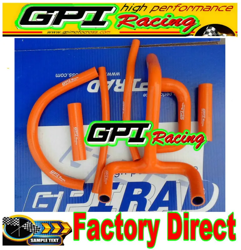 high-perf GPI High performance silicone radiator hose for KTM LC4 620 625 640 660 | Автомобили и мотоциклы