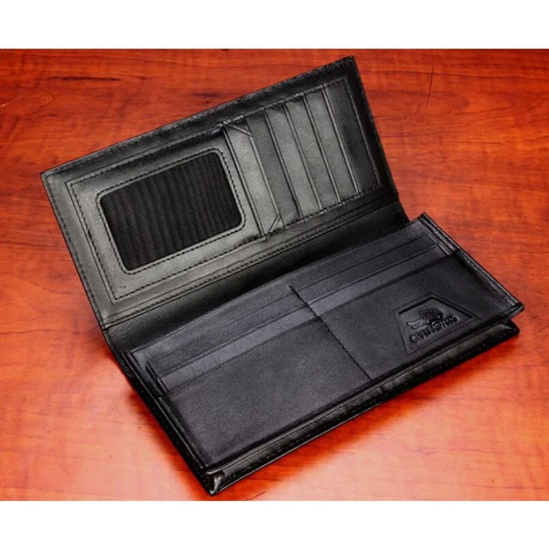 

men wallet real Alligator Leather wallet designer Classic men's wallet fashion luxury purse vintage Clutch 2019 free shipping