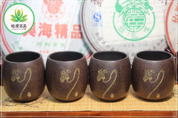 Набор больших пиал из Исин для церемонии Кунг Фу Ча Гриб 150 мл|tea cup|tea cup chineseset tea |