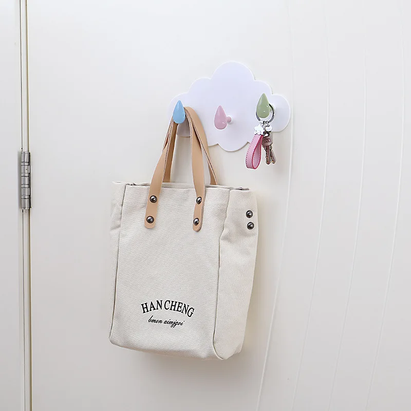 Настенный крючок креативный с мультяшным облаком настенный для ванной комнаты