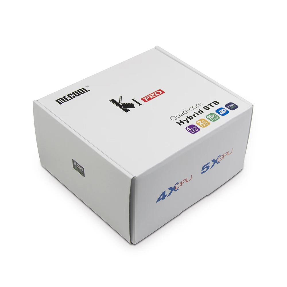 K1 PRO Android TV Box DVB-S2 DVB-T2 Amlogic S905D четырехъядерный процессор 2 Гб DDR4 16 Flash 4G + 5G WiFi 4K Netflix |