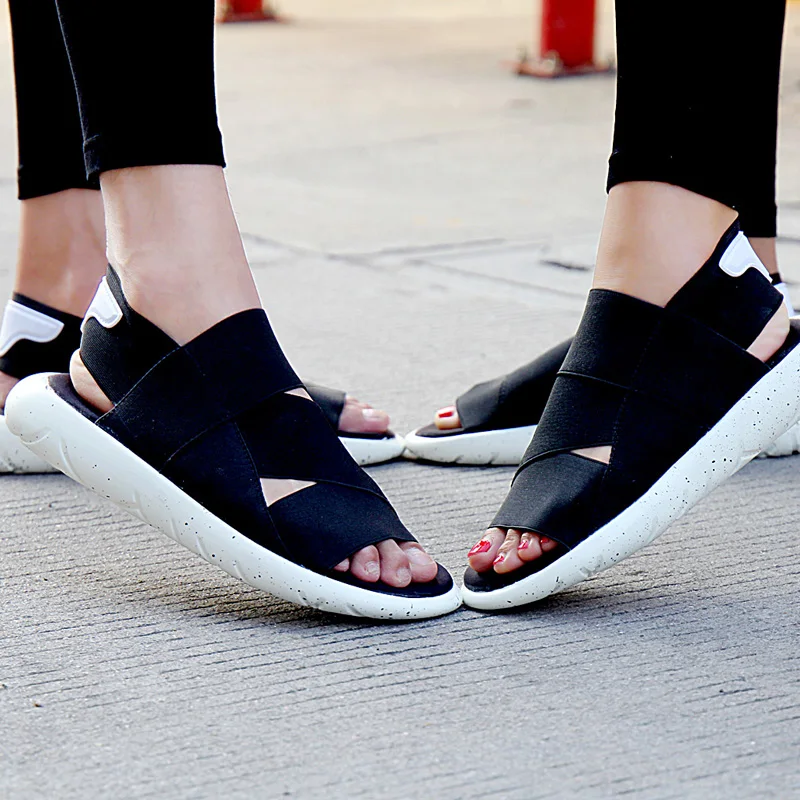 Сандалии унисекс для мужчин и женщин пляжные шлепанцы плоская подошва улицы