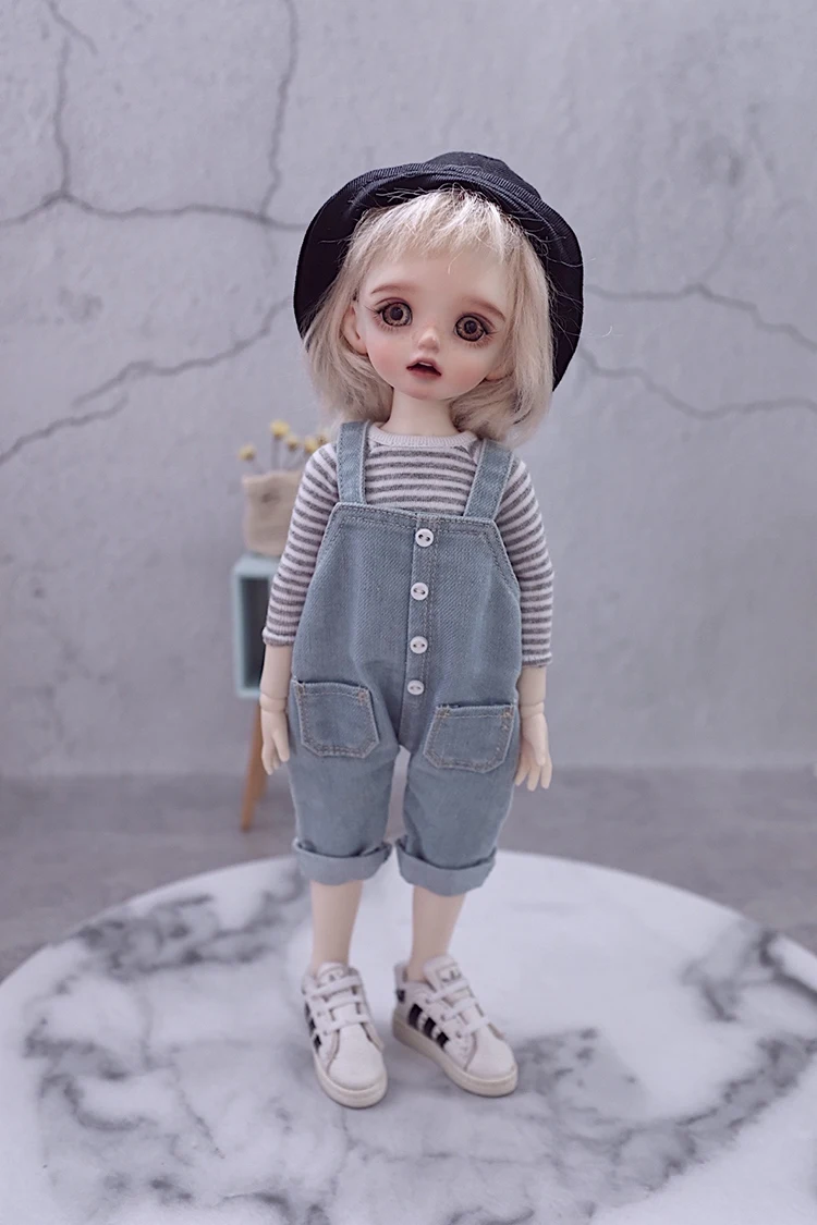 1 шт. повседневный джинсовый комбинезон для кукол Blyth Licca Azone 1/6 BJD YOSD|Куклы| |