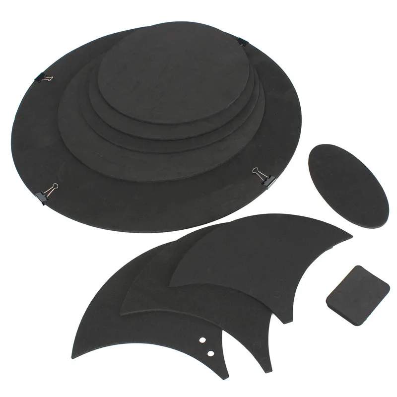 1 комплект бас Малый Барабаны звук Выключение звука Глушители для автомобиля мин