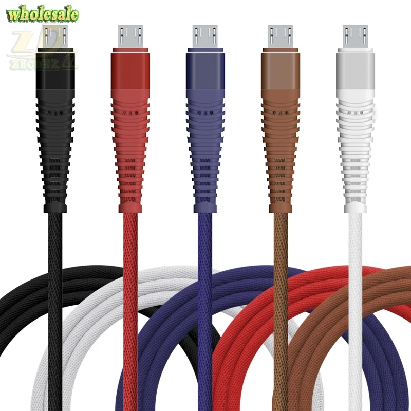 

Оригинальный прочный Micro USB кабель beaty в нейлоновой оплетке для синхронизации данных и зарядки, USB-кабель для Samsung, Xiaomi, Huawei, Micro USB, Android-устройс...