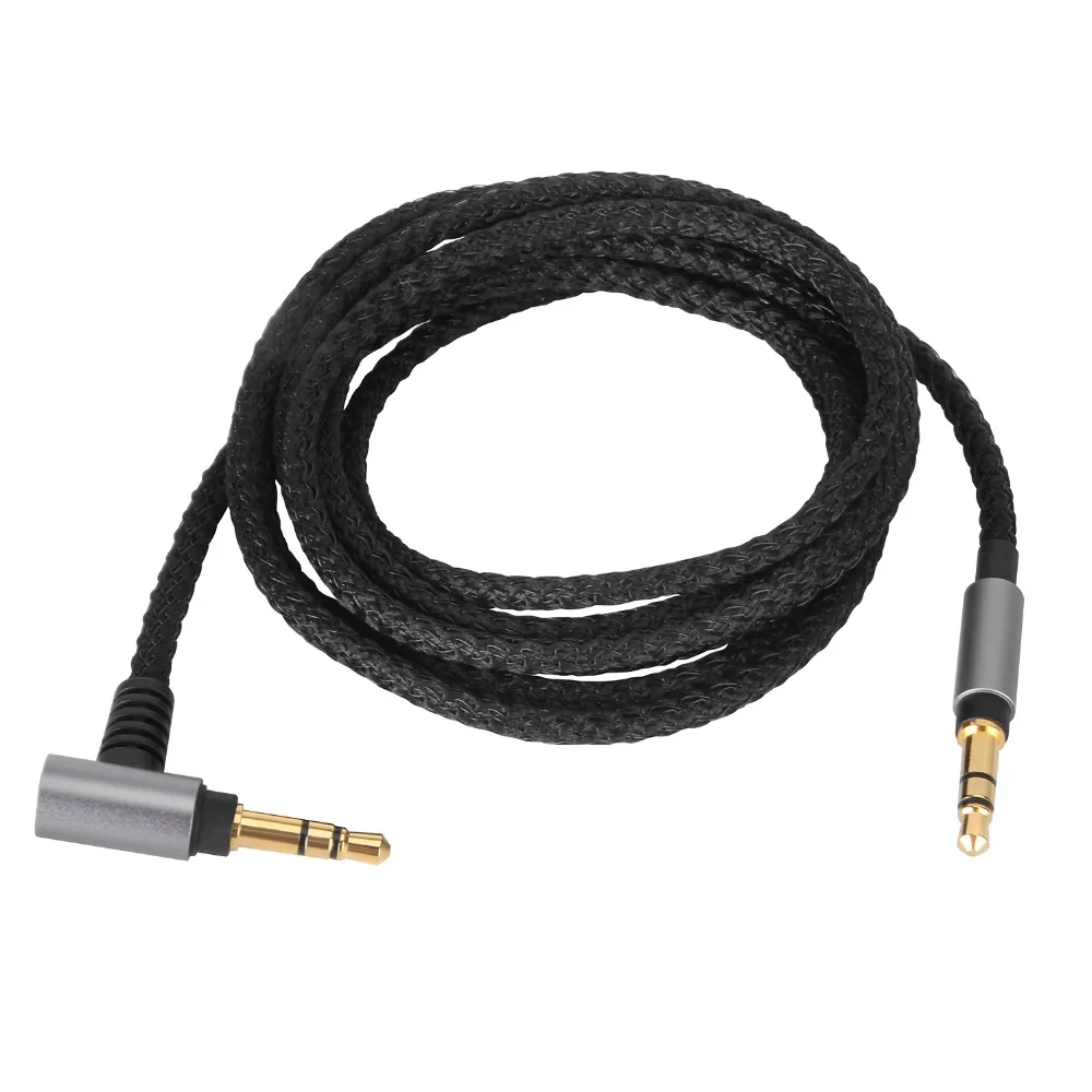 Аудиокабель нейлоновый для наушников SONY WH-1000XM2 XM3 XM4 H800 WH-H900N MDR-1R/1RNC S12SM1 HW300K SBH60 NC60 NC50