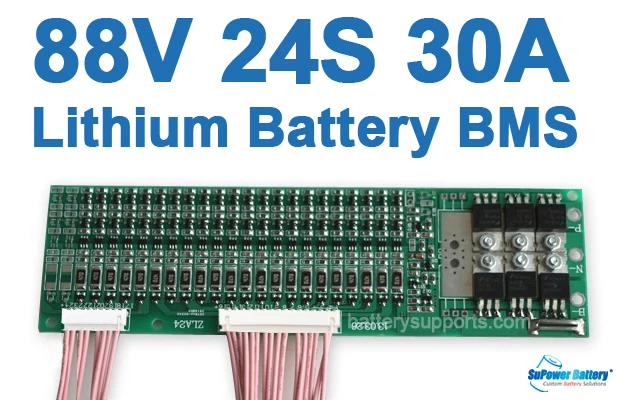 SuPower 24 S 86 4 V 88 100 8 30A литий-ионная LiPo батарея BMS система управления баланс чип pcb