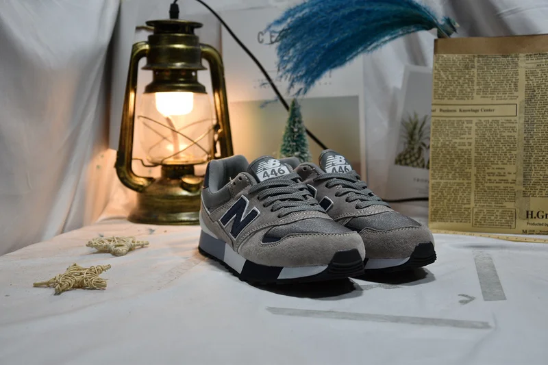 New Balance 446 Джокер мужские и женские ретро кроссовки NB446 спортивная обувь 3 цвета Eur36-44