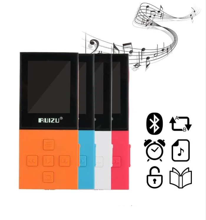 2021 Bluetooth 4 0 MP3 RUIZU X18 спортивный плеер с 8G возможностью воспроизведения 100 часов